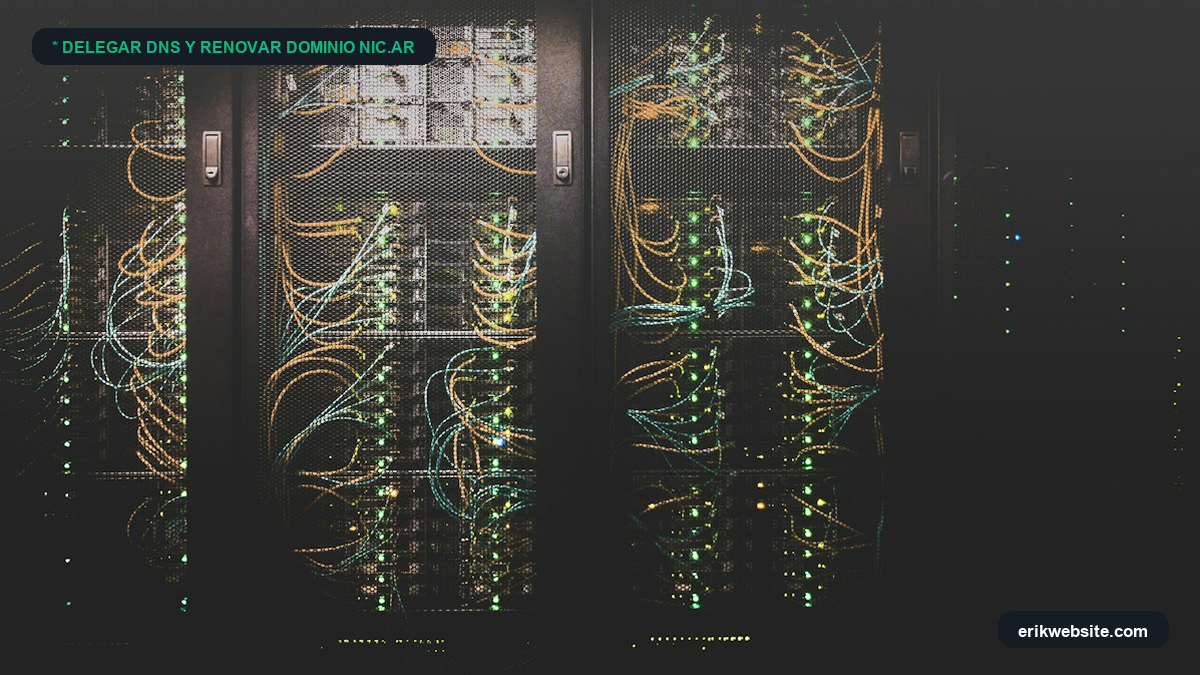 Cómo delegar un dominio .com.ar en NIC Argentina, cambiar DNS y renovar en TAD