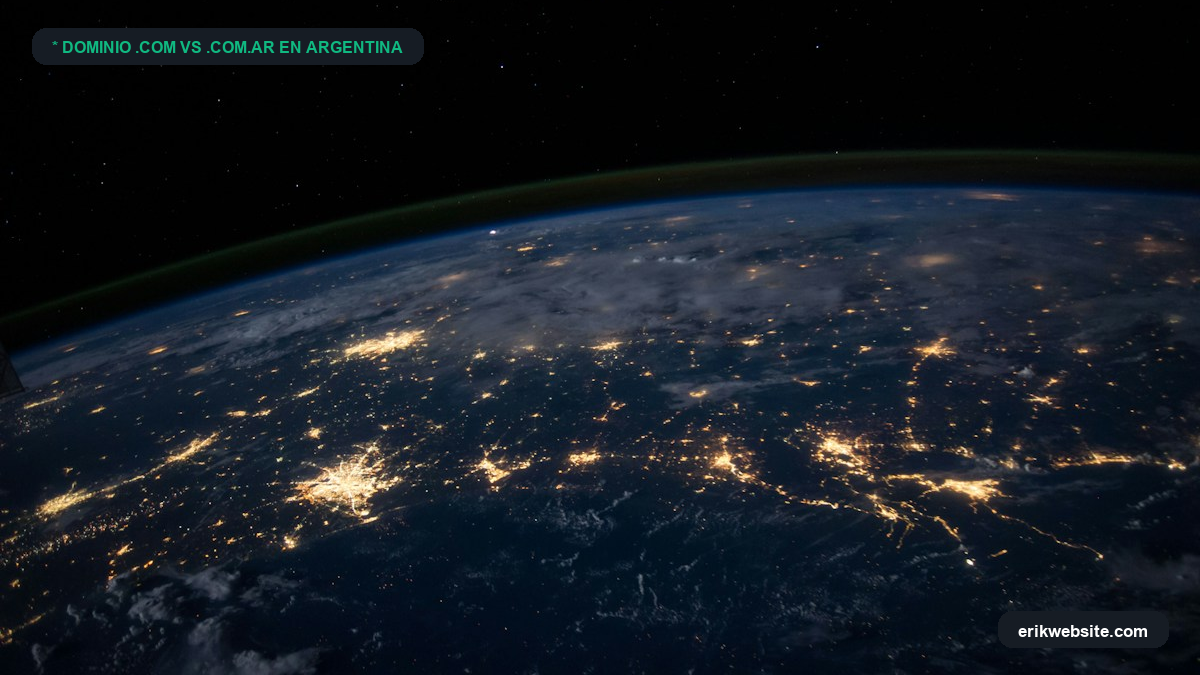 Comparativa entre comprar un dominio .com o un dominio .com.ar en Argentina