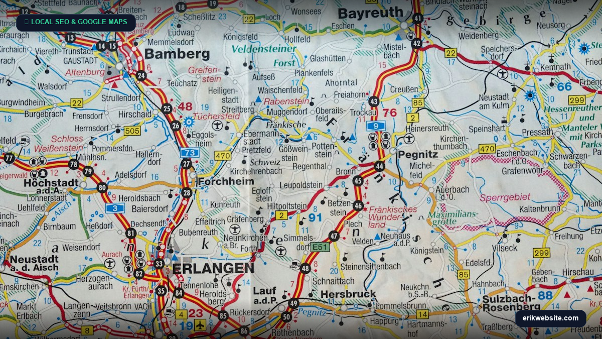 Infografía para posicionar un negocio local en Google Maps sin pagar publicidad